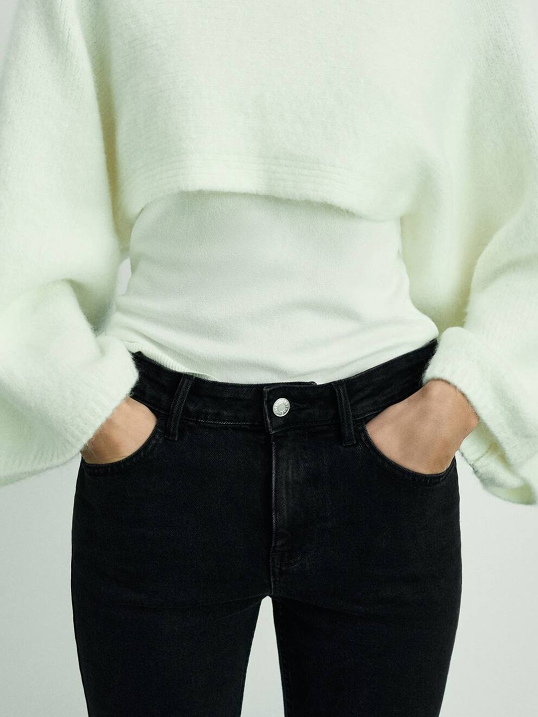 Flared Stretchable Jeans
