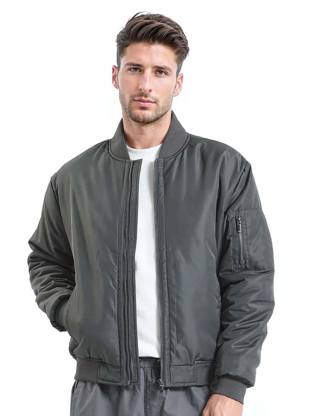 RARE RABBIT Men Bomber Jacket