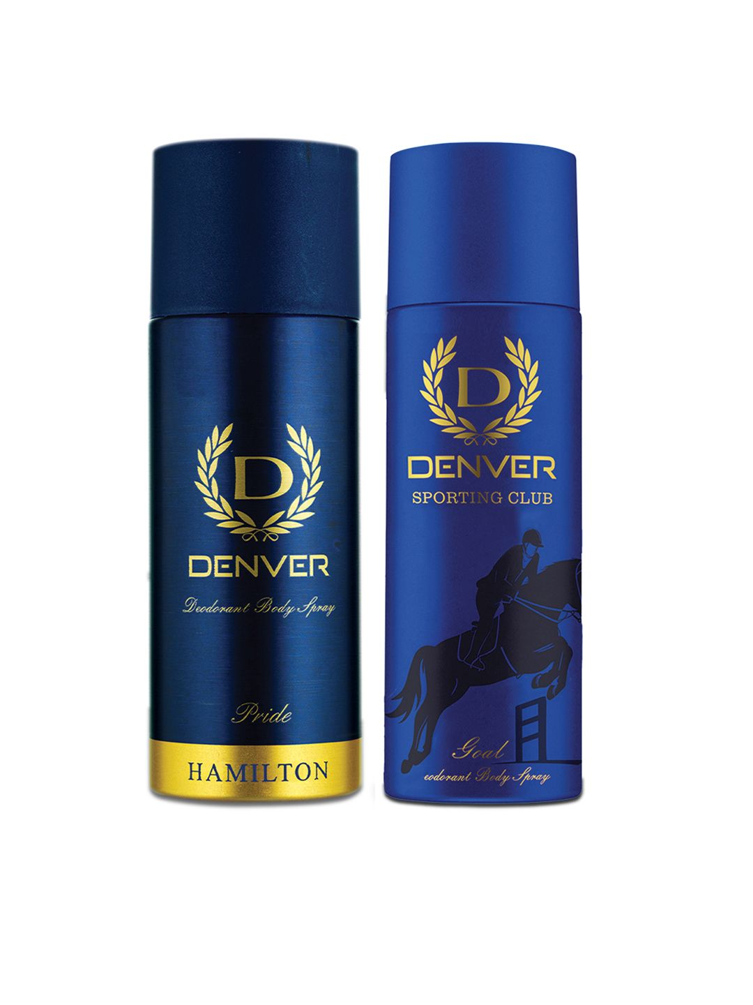 Denver Men Set of 2 Deodorant Body Sprays - Pride & Goal - 200ml Each