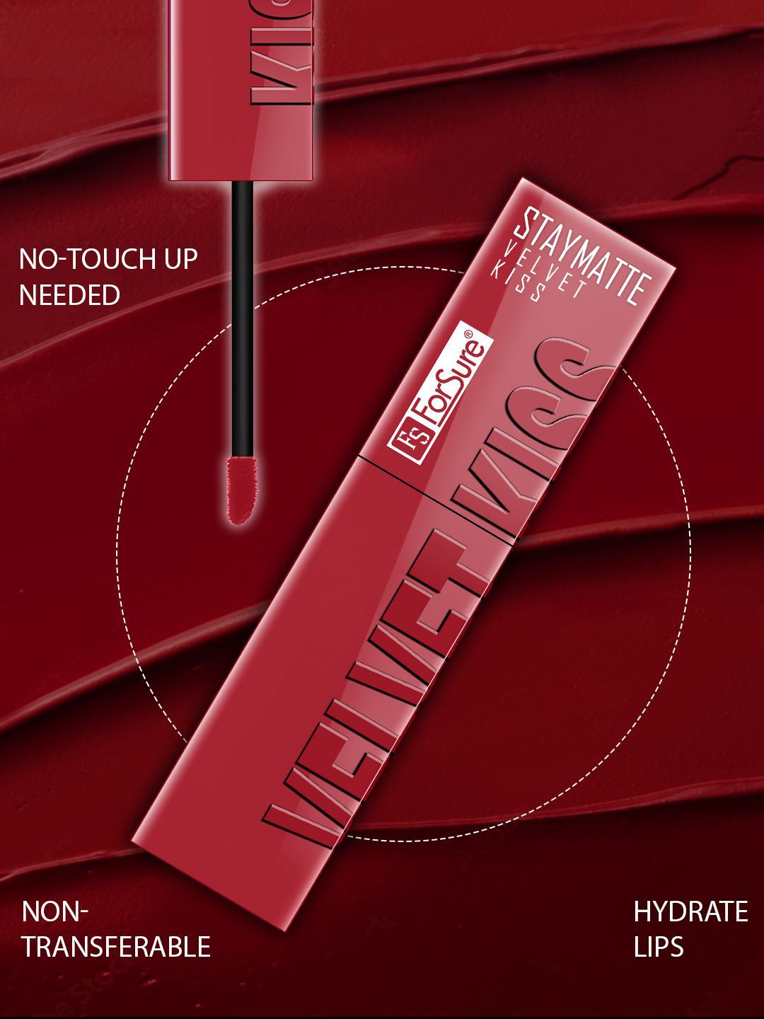 ノブhystericglamour NASHVILLE Velvet Buy ForSure Velvet Kiss Non-Transfer Liquid Lipstick - 3.5 ml