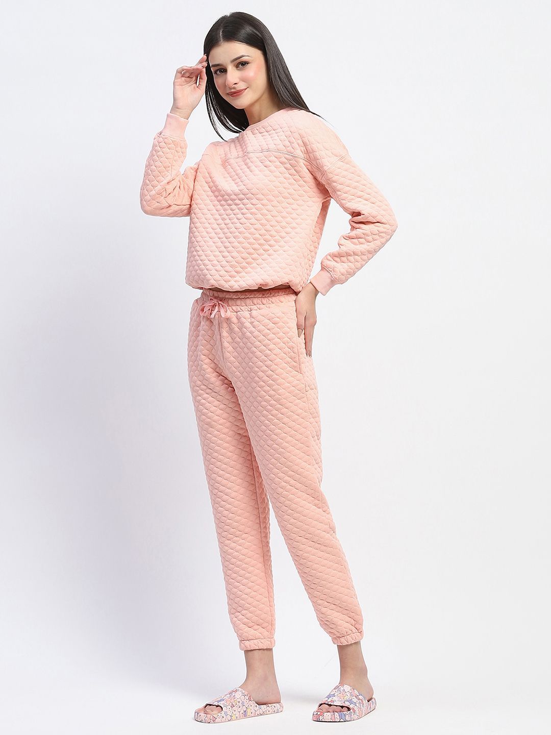 MADAME M SECRET Self-Design Night suit