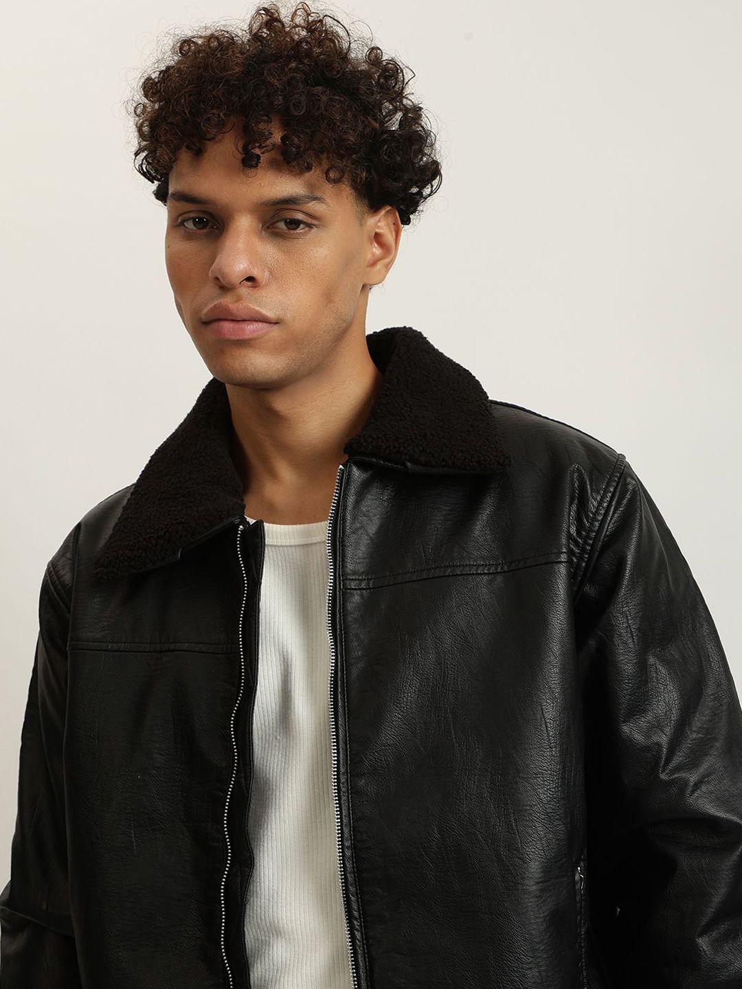 増*士様 90s mont-bell short wool bomber jac 1000014449088-Brown-BROWN-