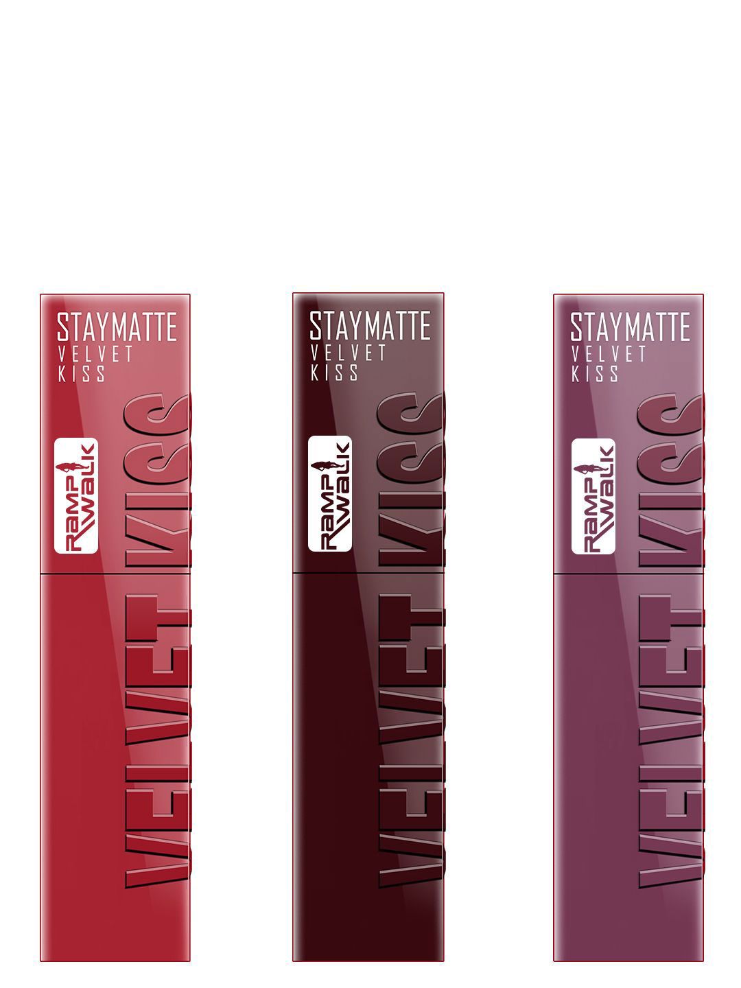 Buy Ramp Walk Set of 3 Velvet Kiss Waterproof Matte Liquid