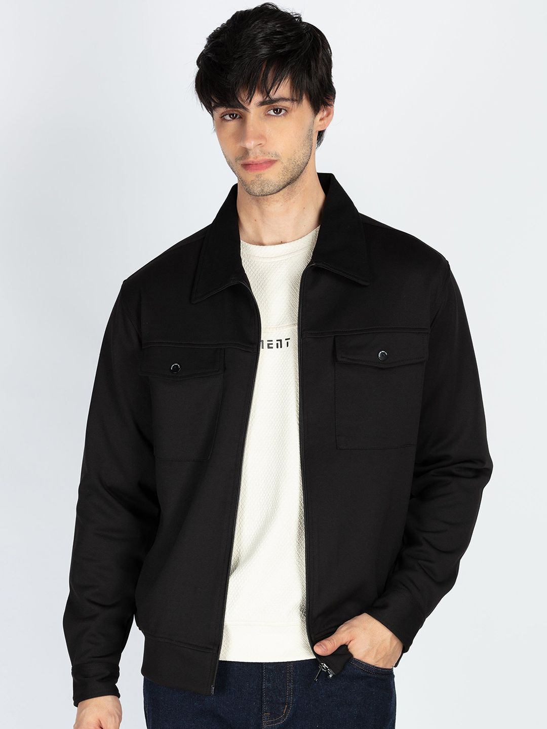 Status Quo Status Quo Men Solid Bomber Jacket