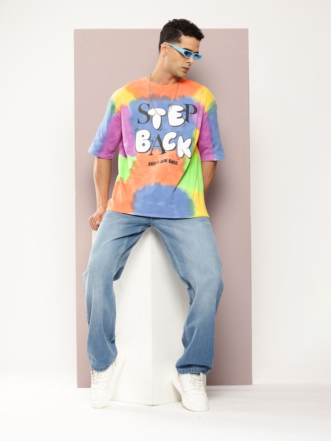 Kook N Keech Typography Printed Drop-Shoulder Sleeves Pure Cotton T-shirt