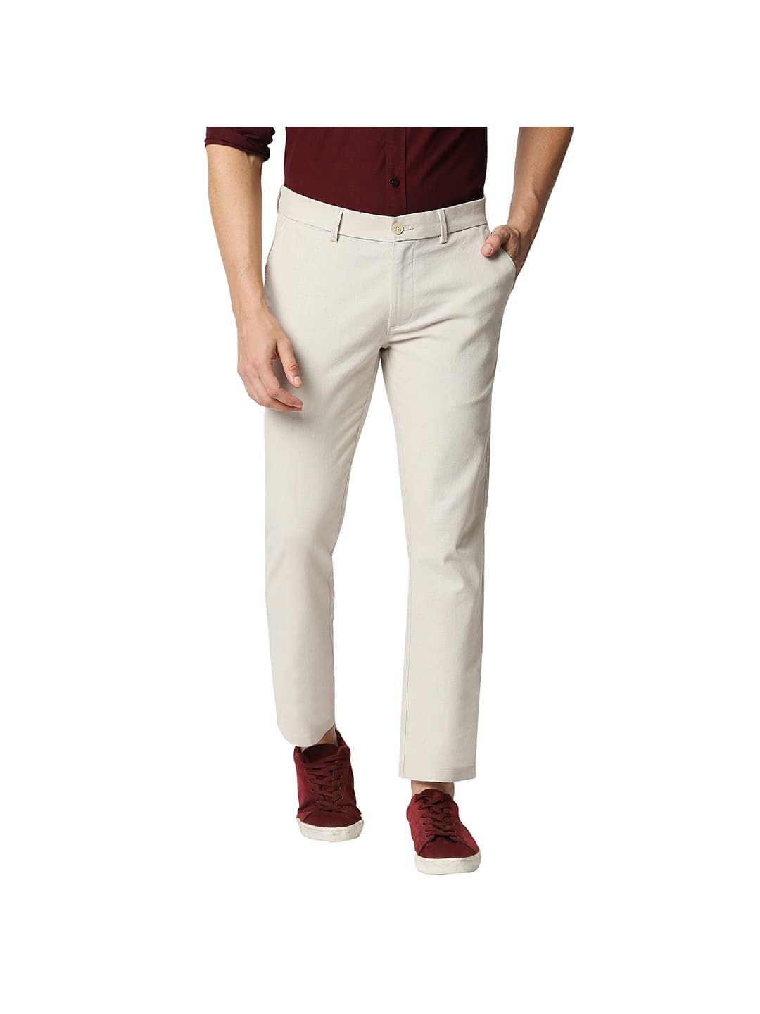 Basics Men Tapered Fit Trousers