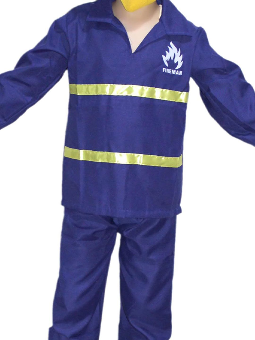 Buy Kaku Fancy dresses Kids Our Community Helper Fire Fighter Costume Coat  With Trouser & Cap - Clothing Set for Unisex Kids 32156318