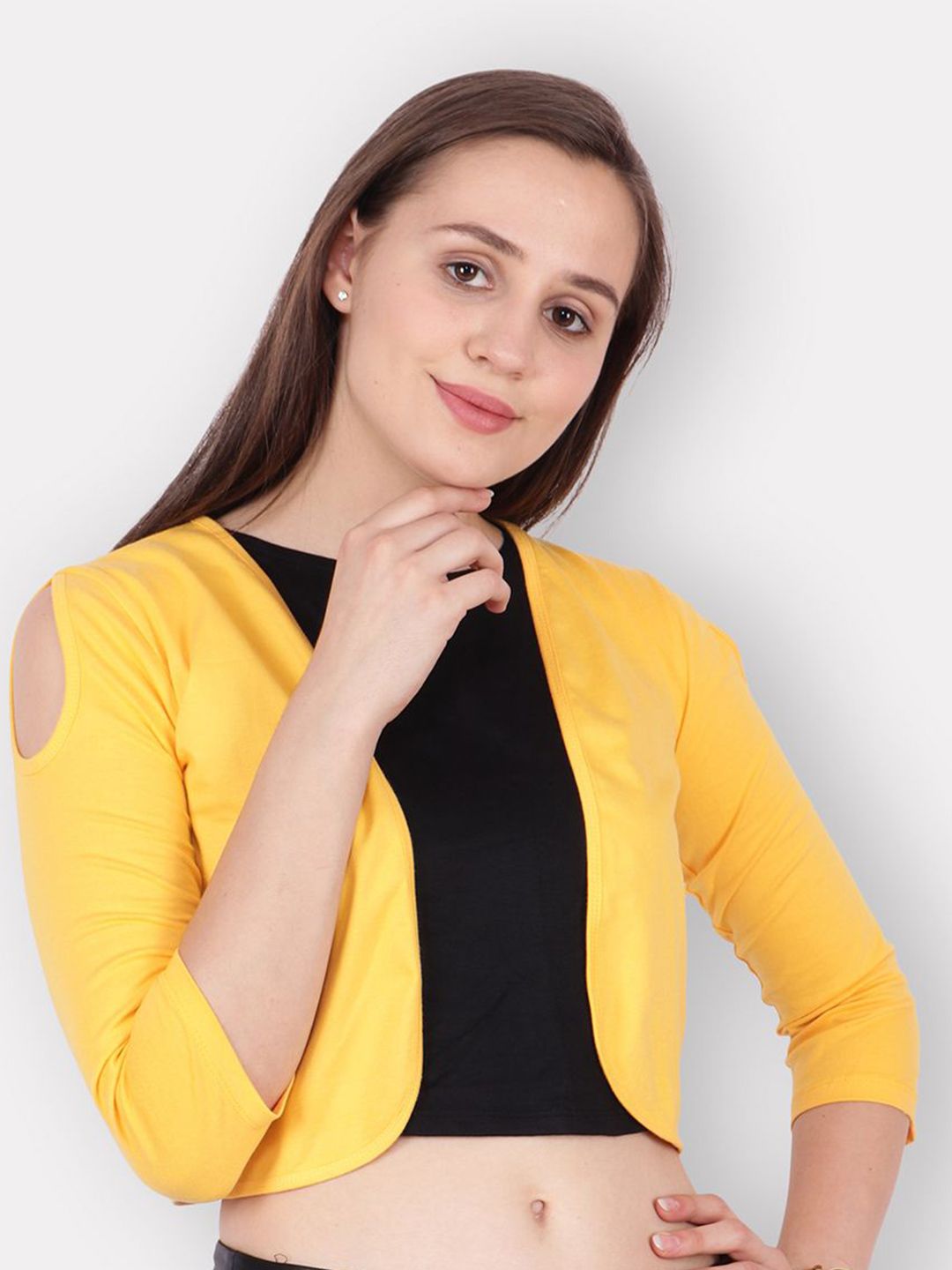SCORPIUS Women Crop Shrug deal from myntra