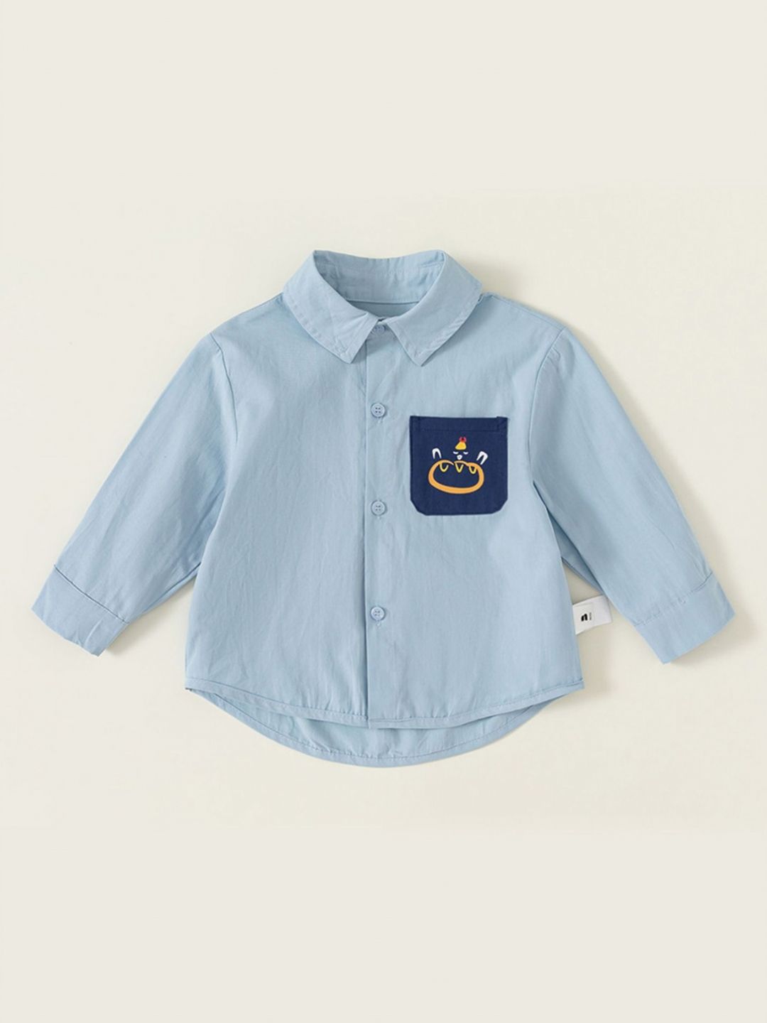 LULU & SKY Boys Polo Collar Organic Cotton Applique T-shirt