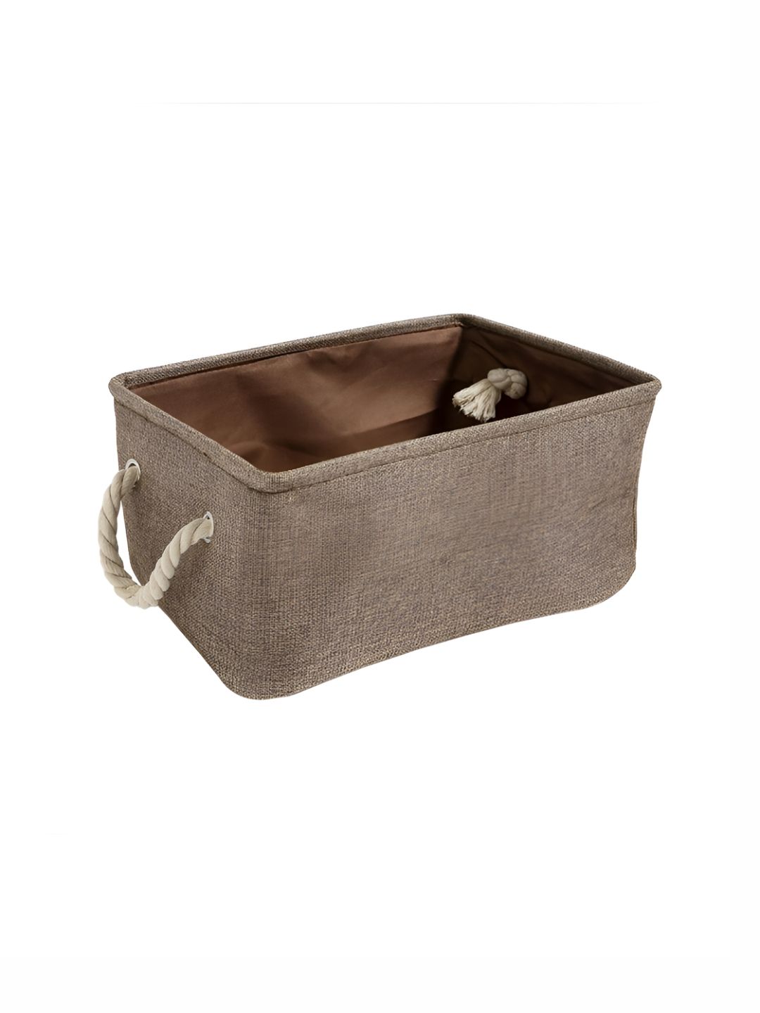 HOKIPO Coffee Brown Eco-Friendly Foldable Regular Multi-Utility Organisers