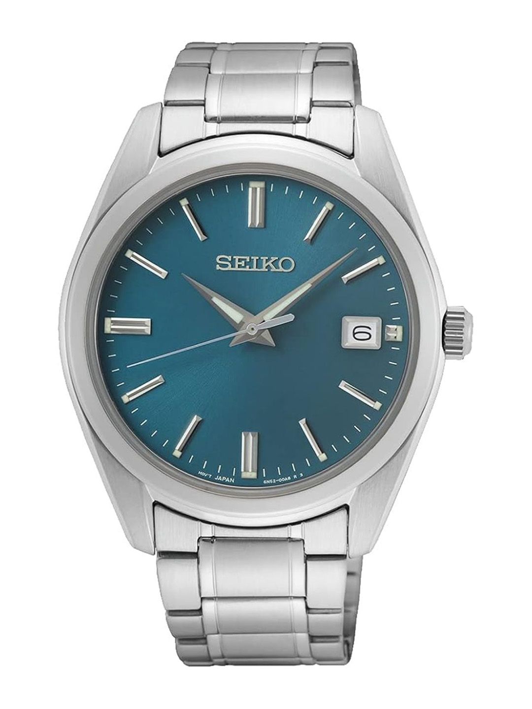 SEIKO SEIKO Men Dial & Stainless Steel Bracelet Style Straps Analogue Chronograph Watch SUR525P1