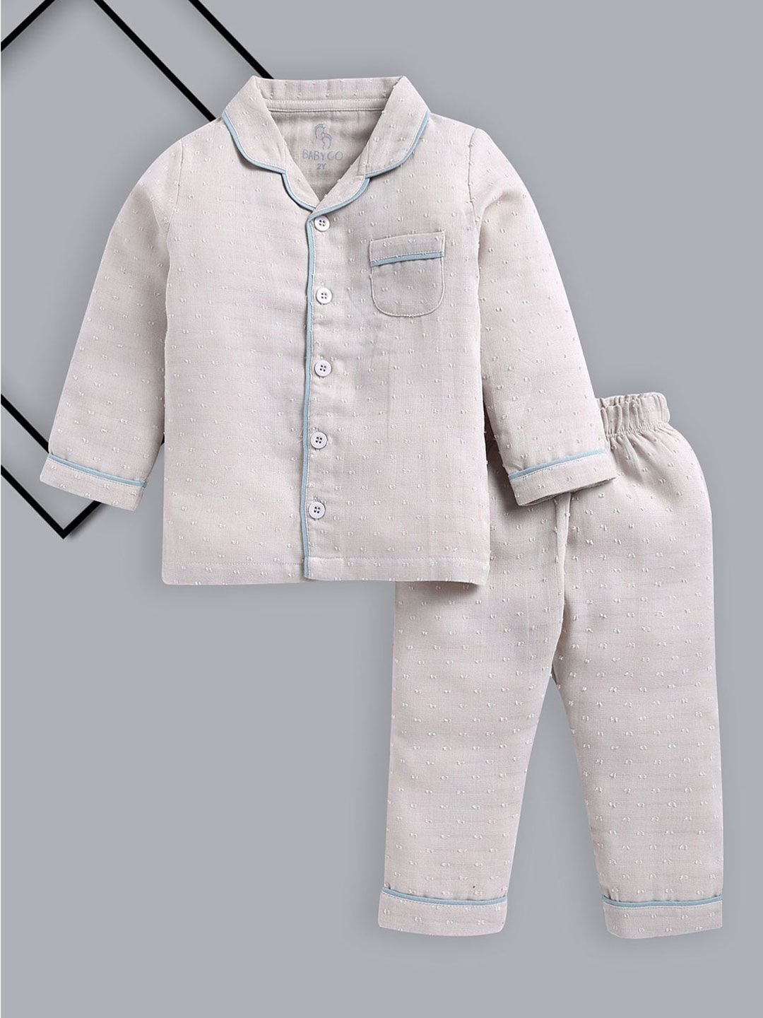 BABY GO Boys Shirt with Pyjamas