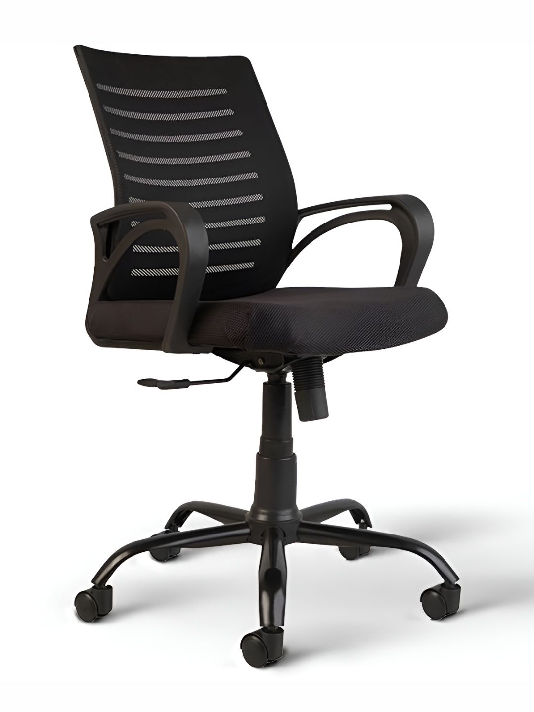 CELLBELL CELLBELL Black Desire C104 Mid Back Comfortable Mesh Office Executive Chair