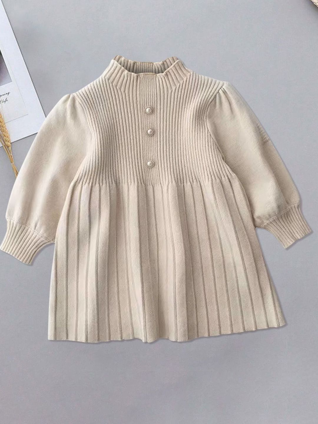 FOREVER FRIDAY Puff Sleeve A-Line Dress