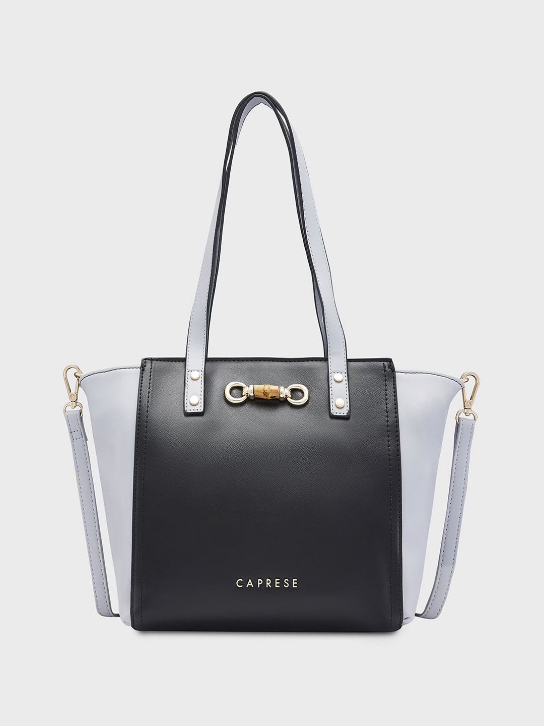 Caprese Caprese Eva Women Black Medium Satchel Bag