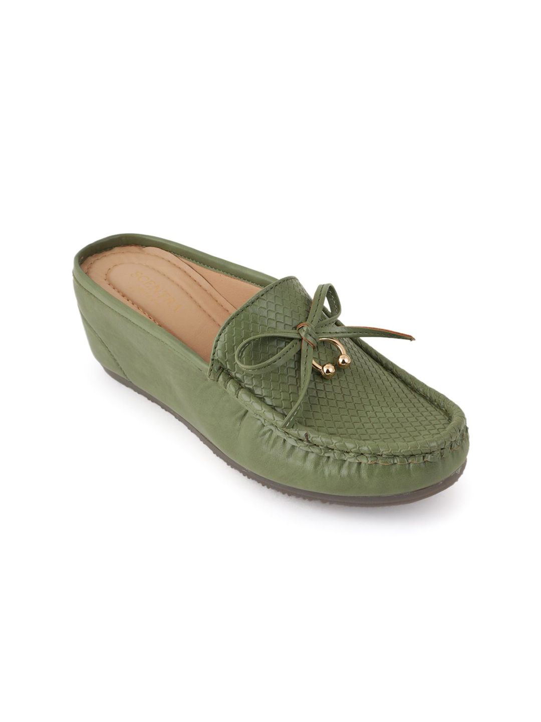 SCENTRA Women Textured Loafers