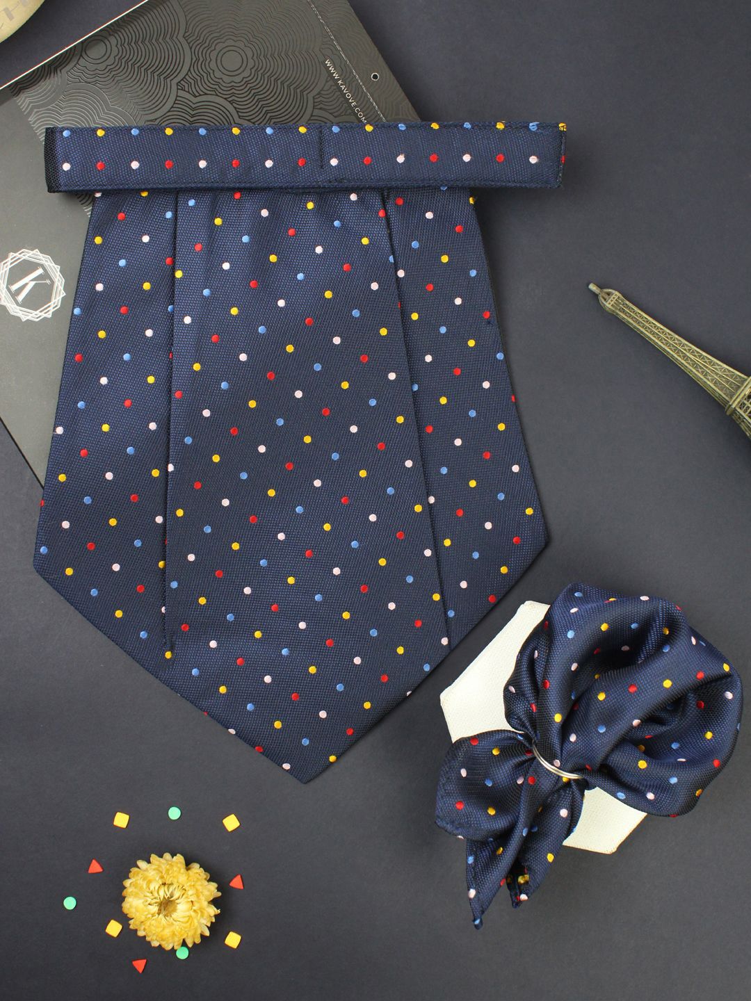 Kavove Men Printed Cravat