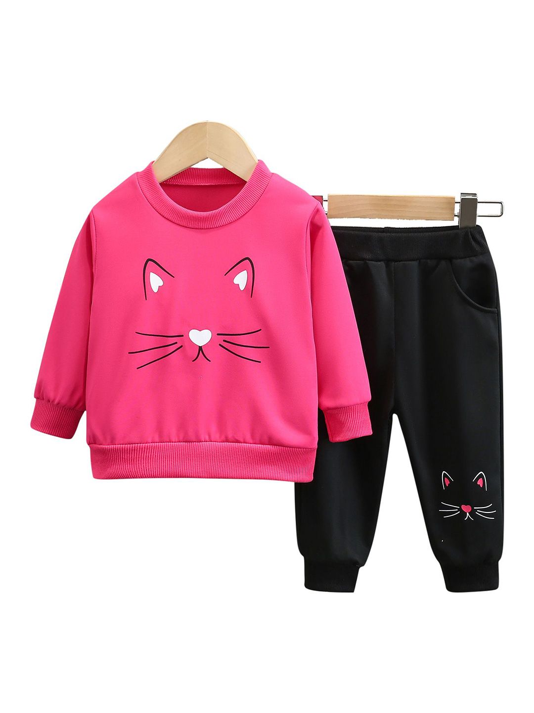 StyleCast x Revolte Girls Printed Long Sleeves Sweatshirt With Pyjamas