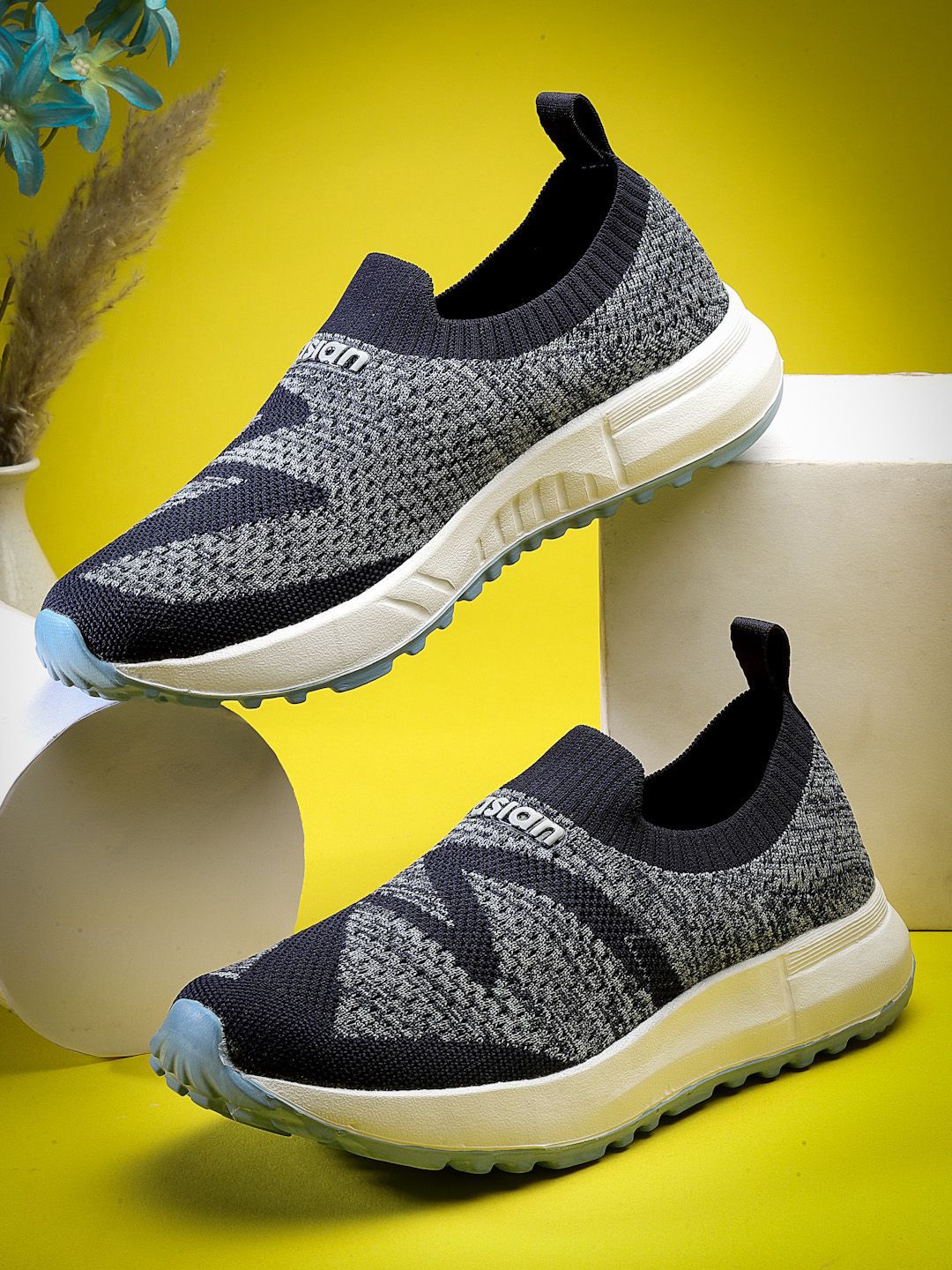 ASIAN Women Woven Design Loafers