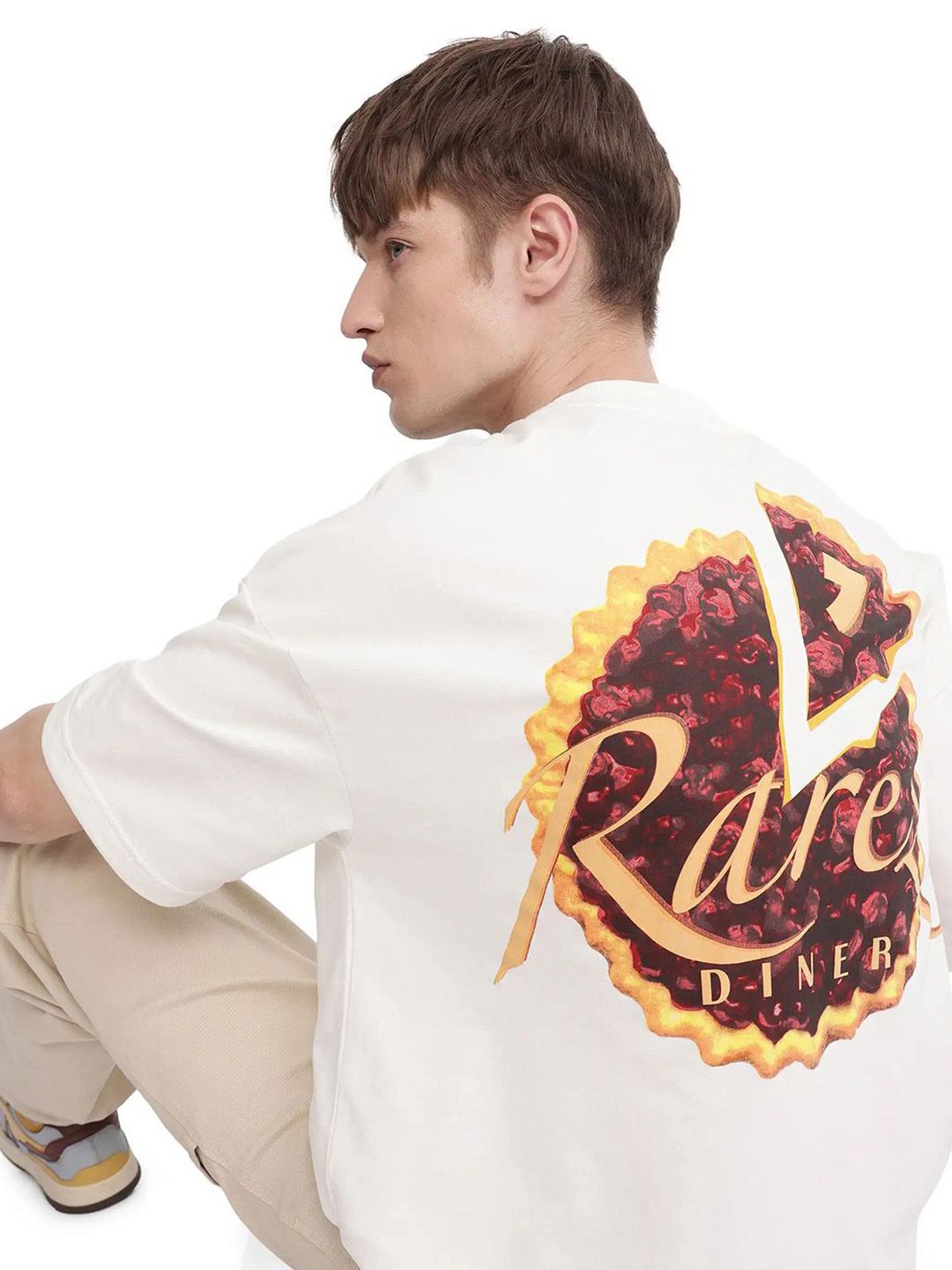 RARE RABBIT Men Printed Pockets T-shirt deal from myntra