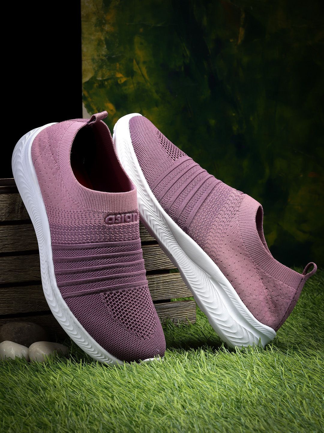 ASIAN Women Woven Design Loafers