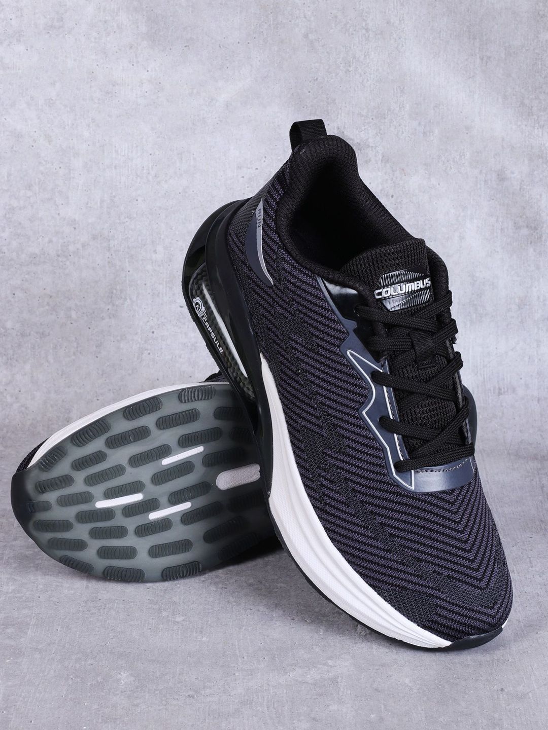 Columbus Men Mesh Running Non-Marking Shoes