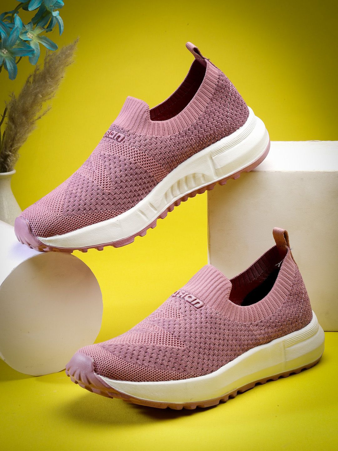 ASIAN Women Woven Design Loafers