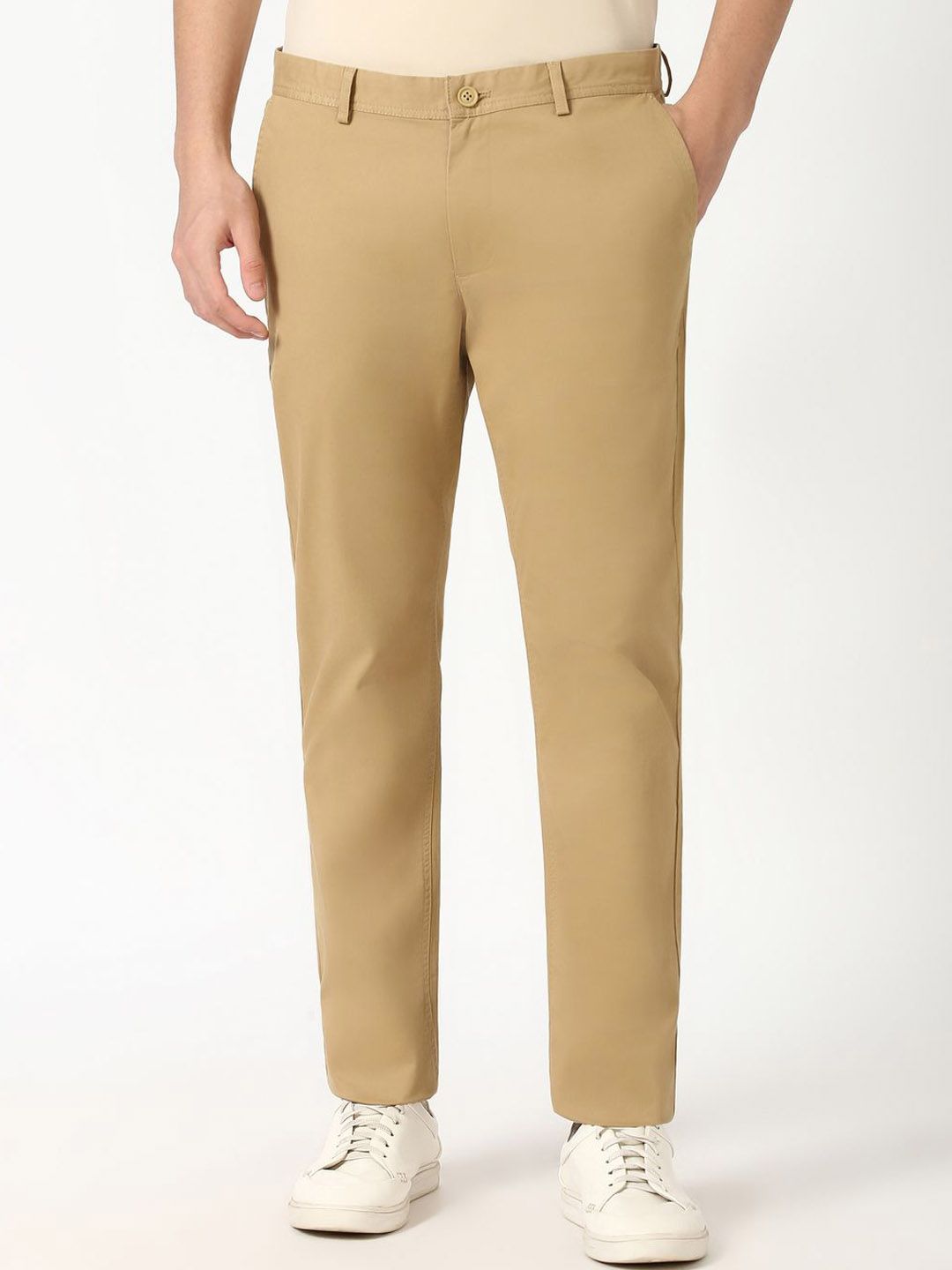 Peter England Casuals Men Slim Fit Trousers