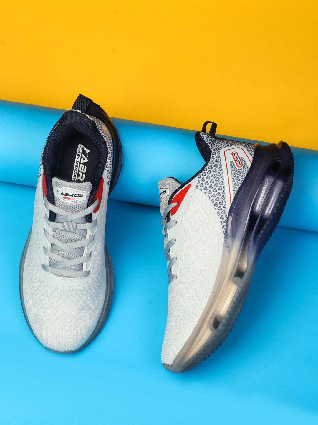 ABROS Men Mesh Running Shoes