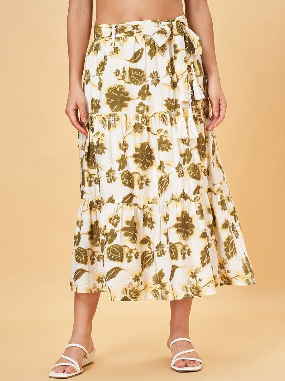 Honey by Pantaloons Women Floral Printed Flared Skirts