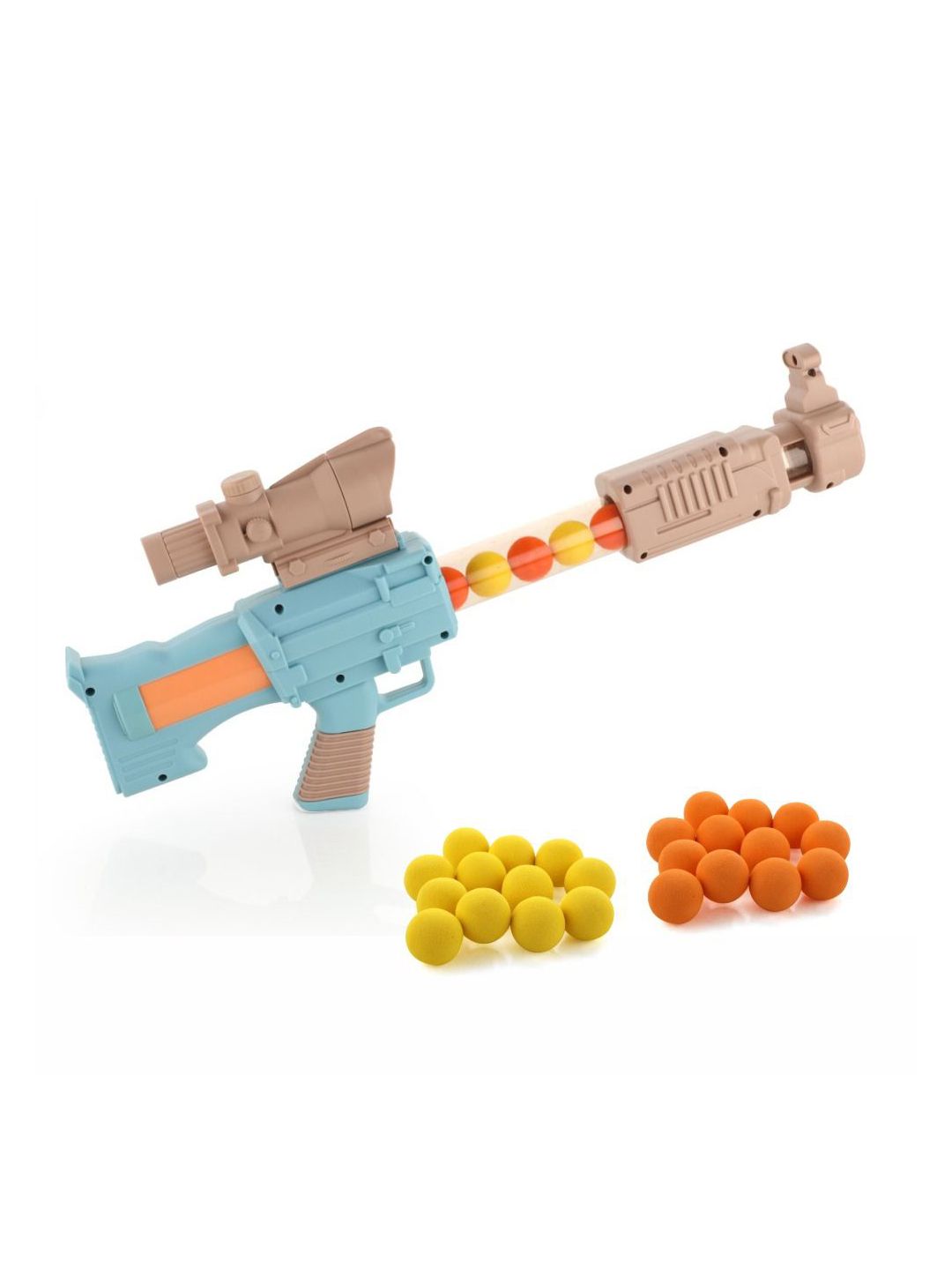 Aditi Toys Kids BPA Free Space Explorer Pneumatic Gun - Includes Soft Foam Balls