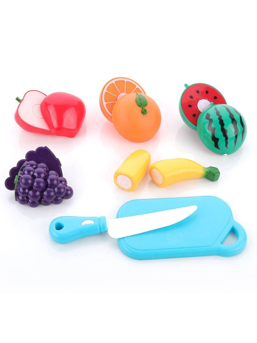 Aditi Toys Kids BPA Free Plastic Set with Knife & Board