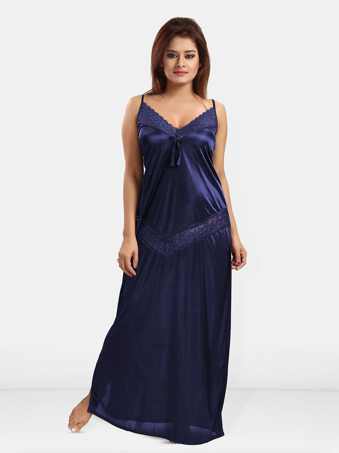 Be You Be You Women Shoulder Straps Maxi Nightdress