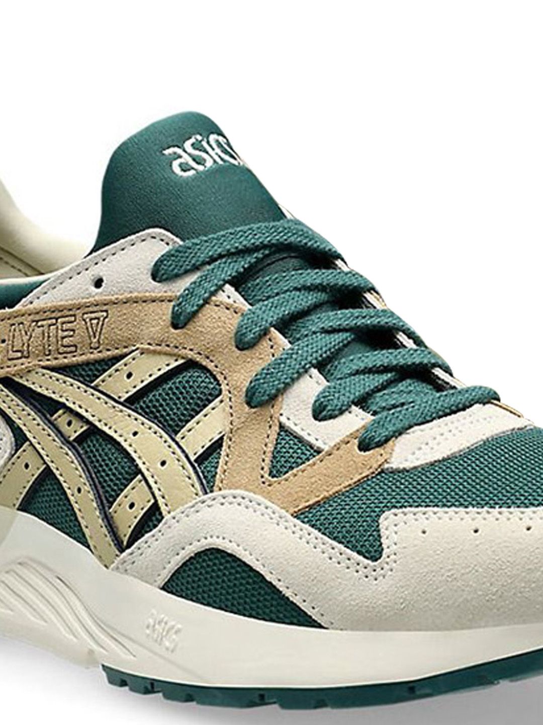Buy ASICS Unisex GEL-LYTE V Colourblocked Textured Leather