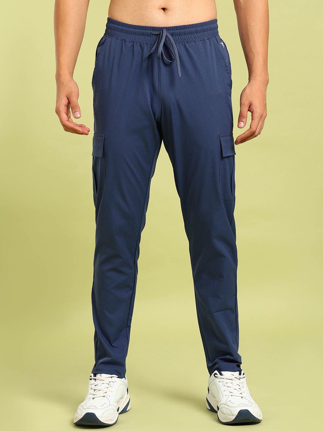 Technosport Men Relax Fit Sports Cargo Trackpants