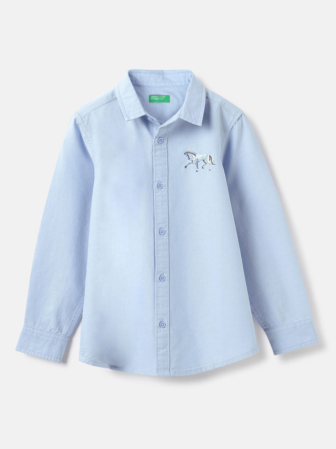 United Colors of Benetton Boys Opaque Casual Shirt