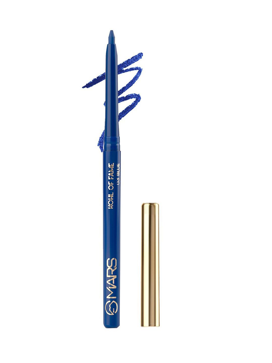 MARS Kohl Of Fame 12 Hours Stay Smudgeproof Kajal - Blue 03