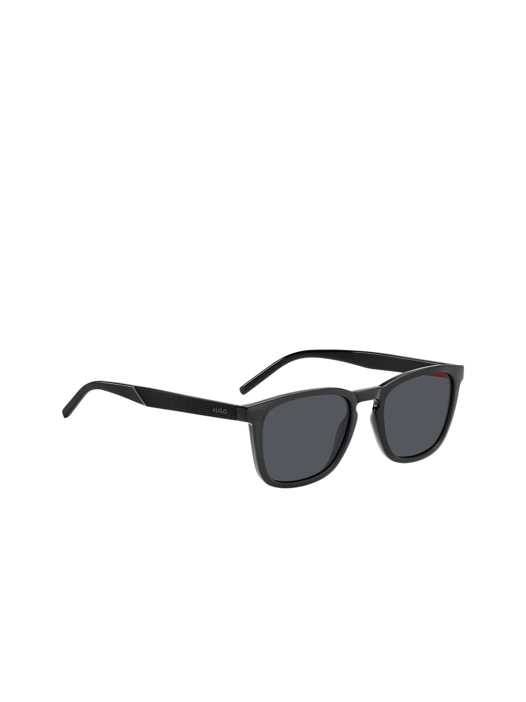 HUGO Men Rectangle Polarised Sunglasses 207079KB753IR-Grey