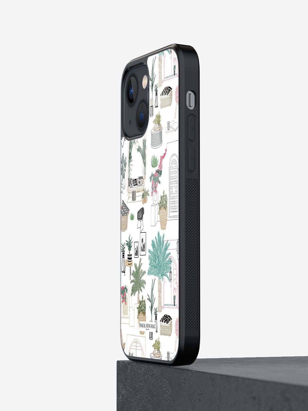 macmerise Tropical Printed iPhone 13 Mini Back Case Mobile Accessories