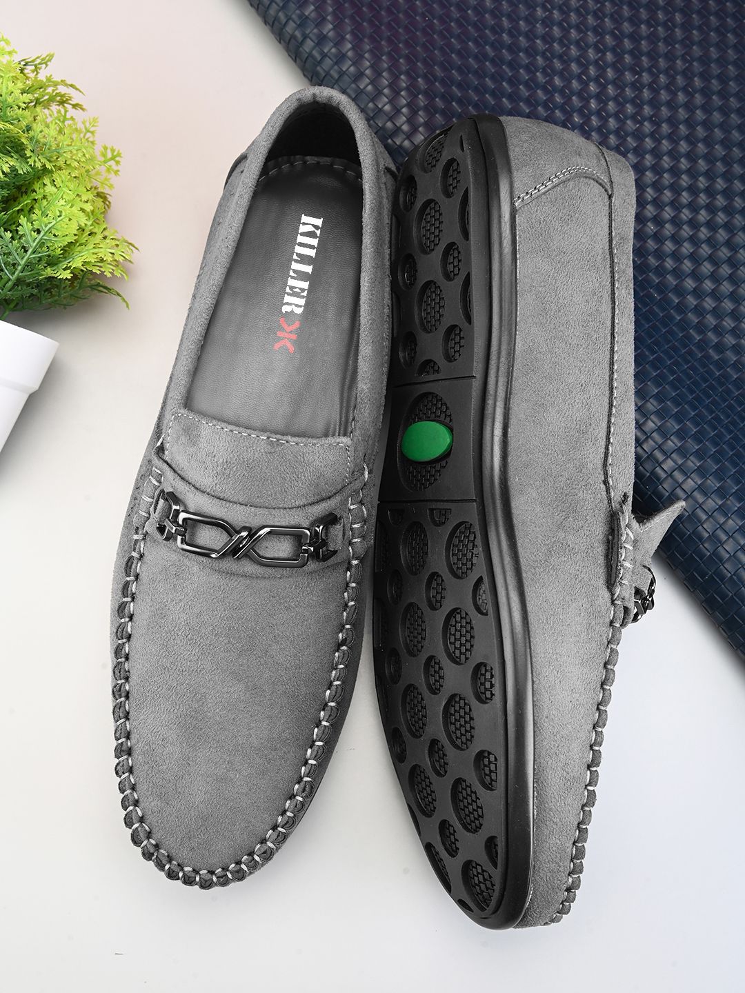 Killer Men Suede Loafers