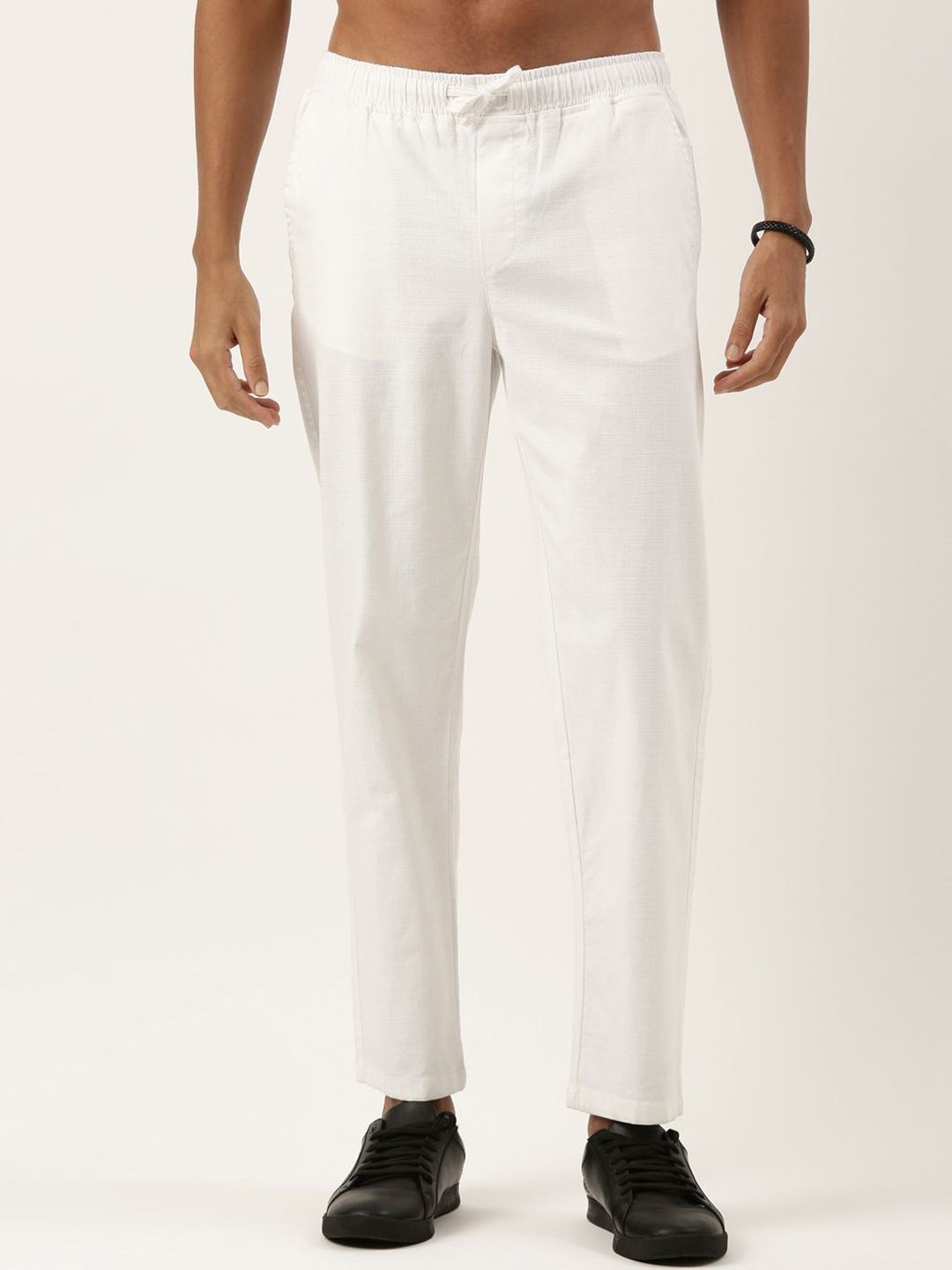 Roadster The Lifestyle Co. Men Cotton Linen Trouser