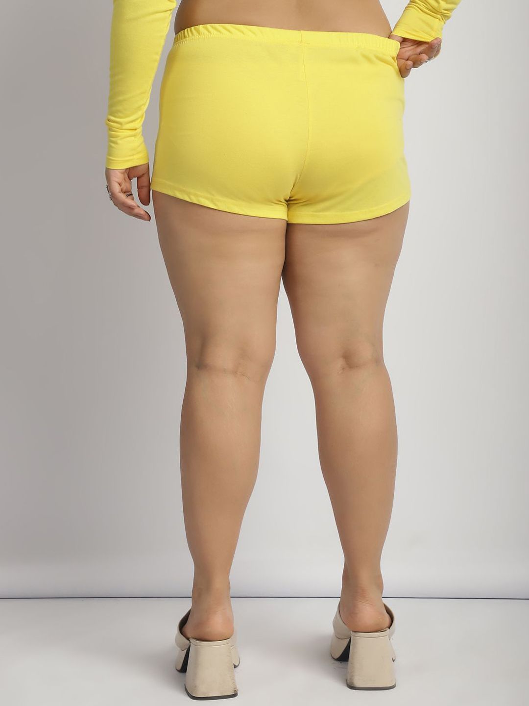 Buy thkgrlz Women High-Rise Hot Pants Shorts - Shorts for Women