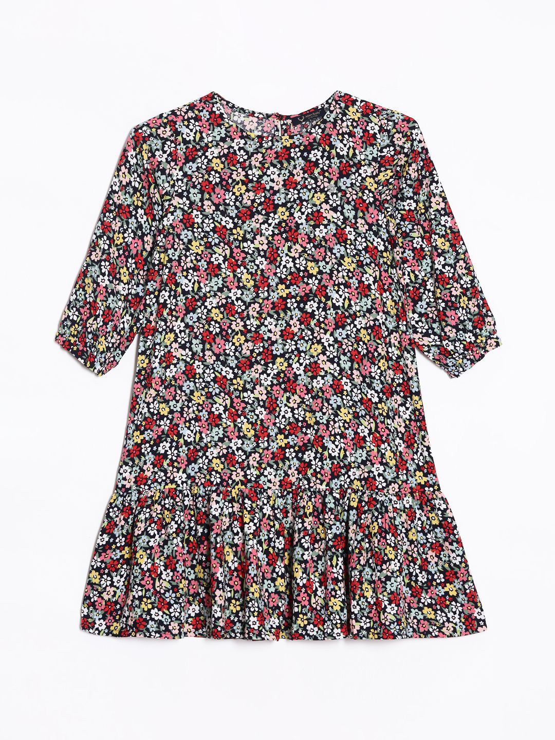 Allen Solly Junior Girls A-Line Floral Dress
