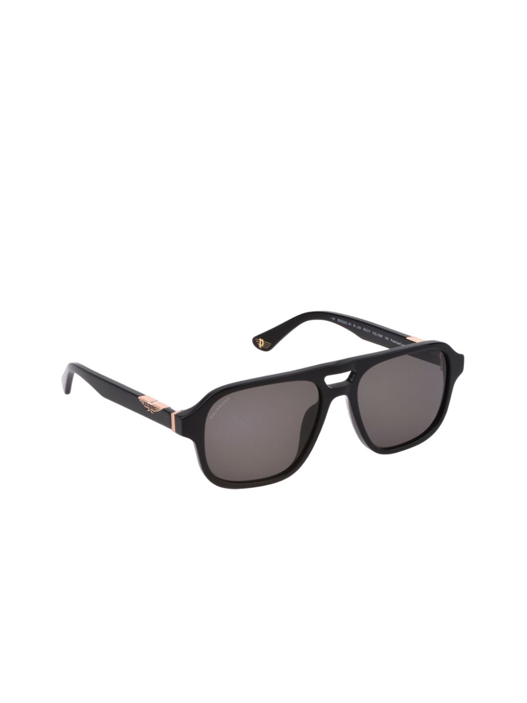 Police Men Square Sunglasses with UV Protected Lens SPLL83K56700PSG