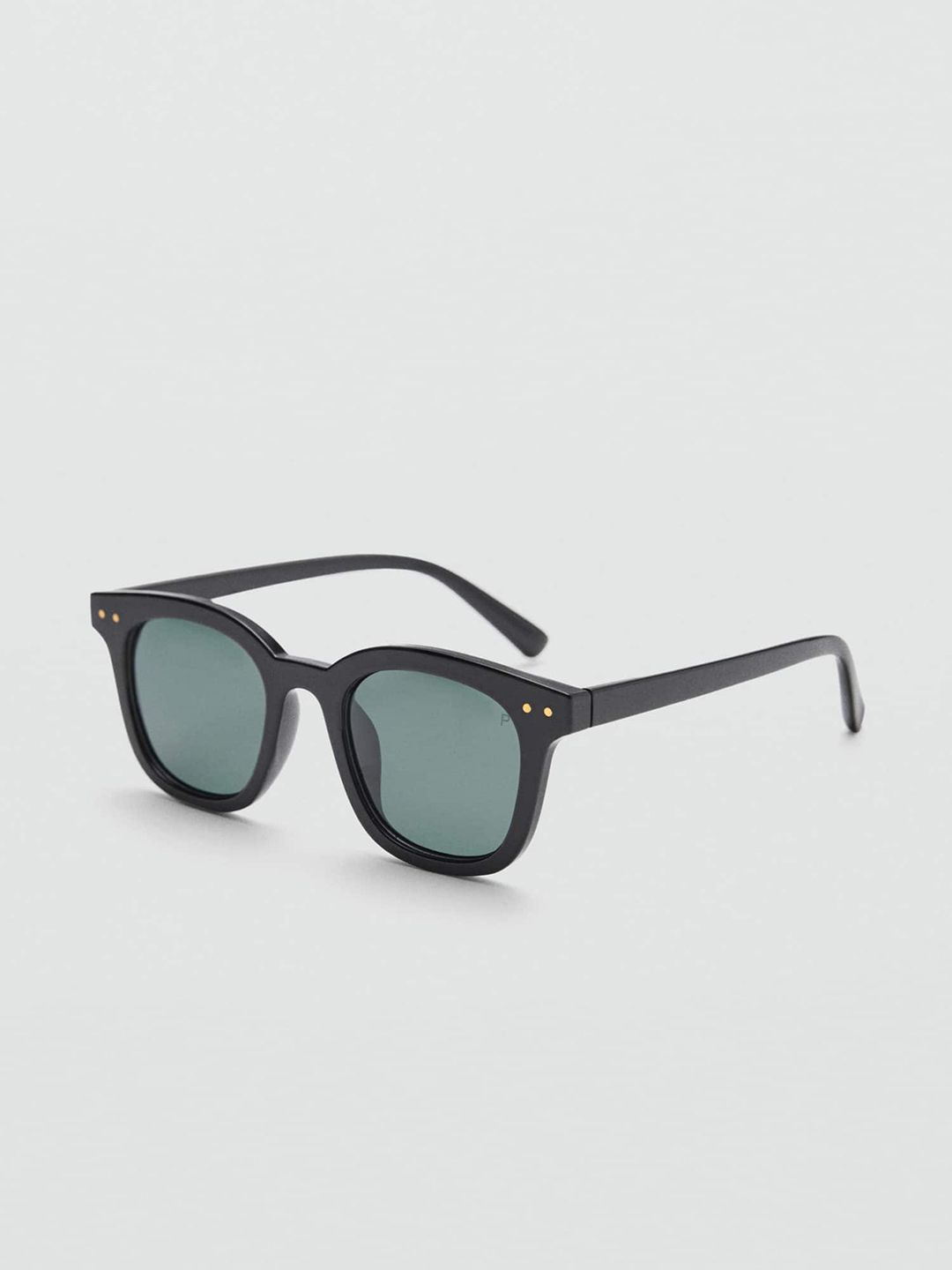 MANGO MAN Men Square Sunglasses with Polarised and UV Protected Lens 77080572