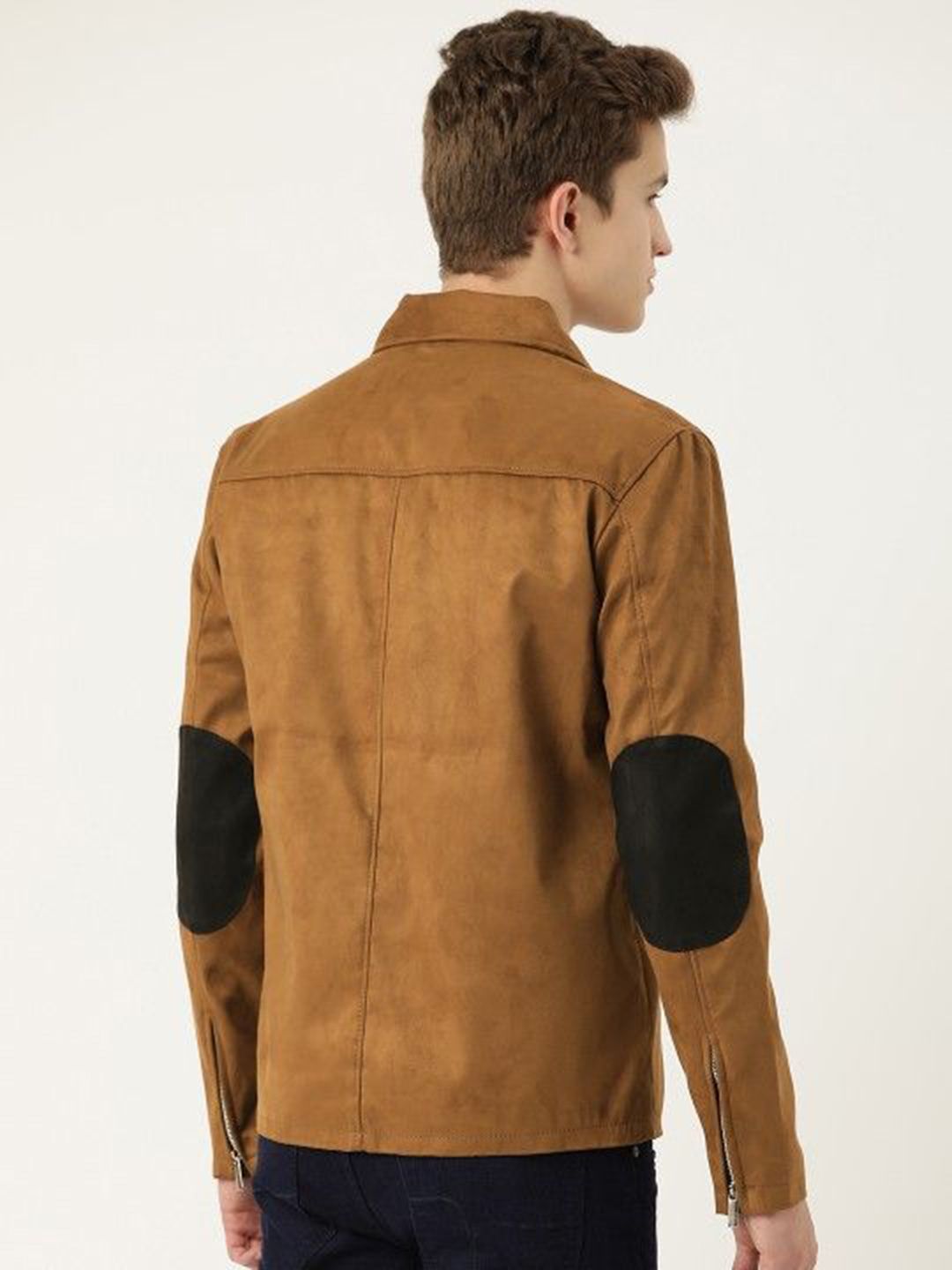 Buy Leather Retail Men Suede Lightweight Longline Tailored Jacket