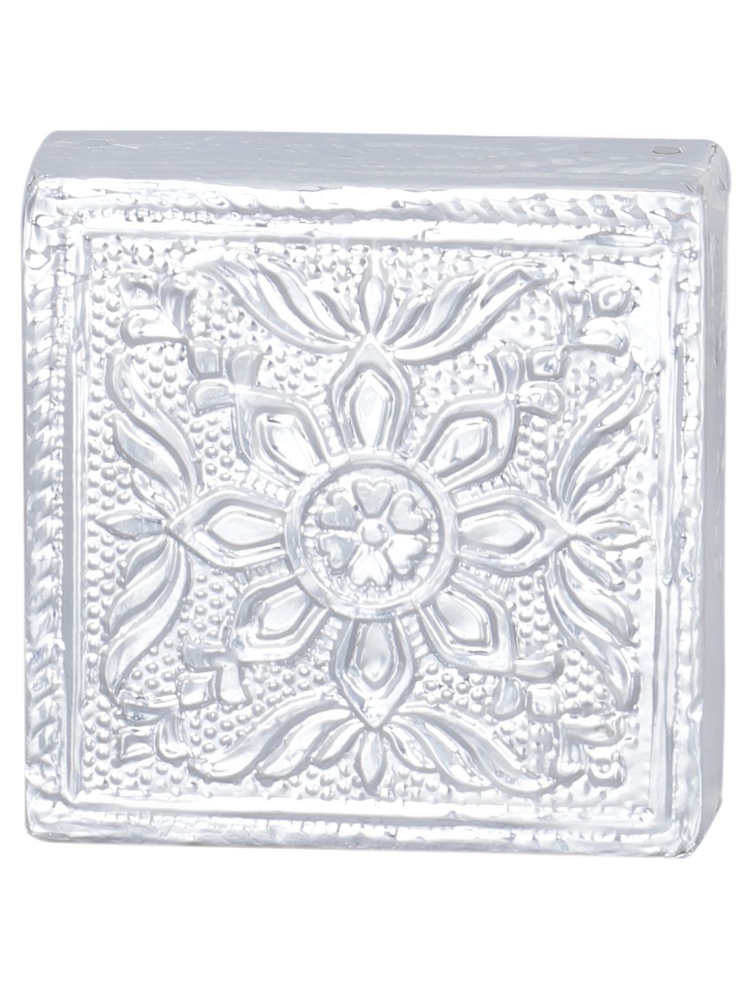 Exotic India Small Ritual Chowki (Wood, Metal and Plastic)