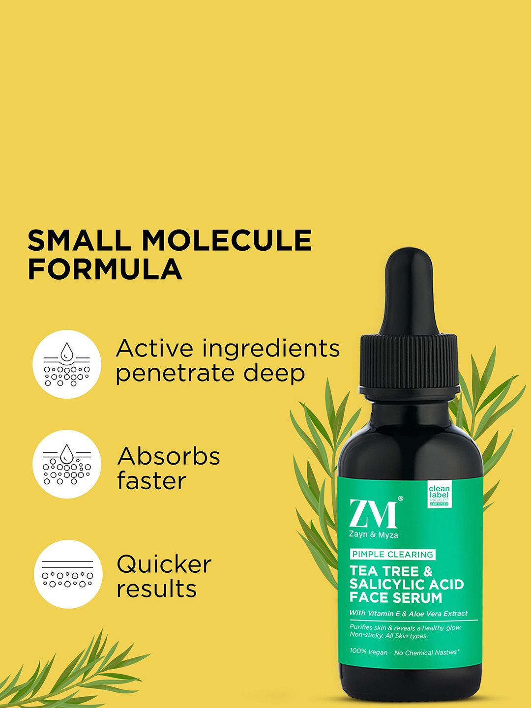 Buy ZM Zayn & Myza Set Of 3 Niacinamide 10%, Fruit AHA 10% & Tea