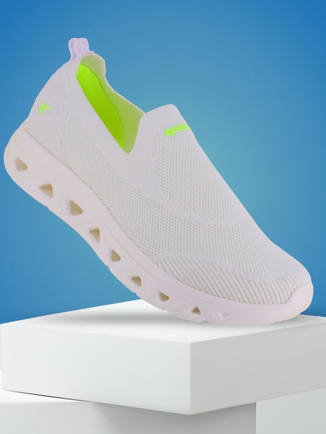 Sparx Men Slip-On Mesh Walking Shoes