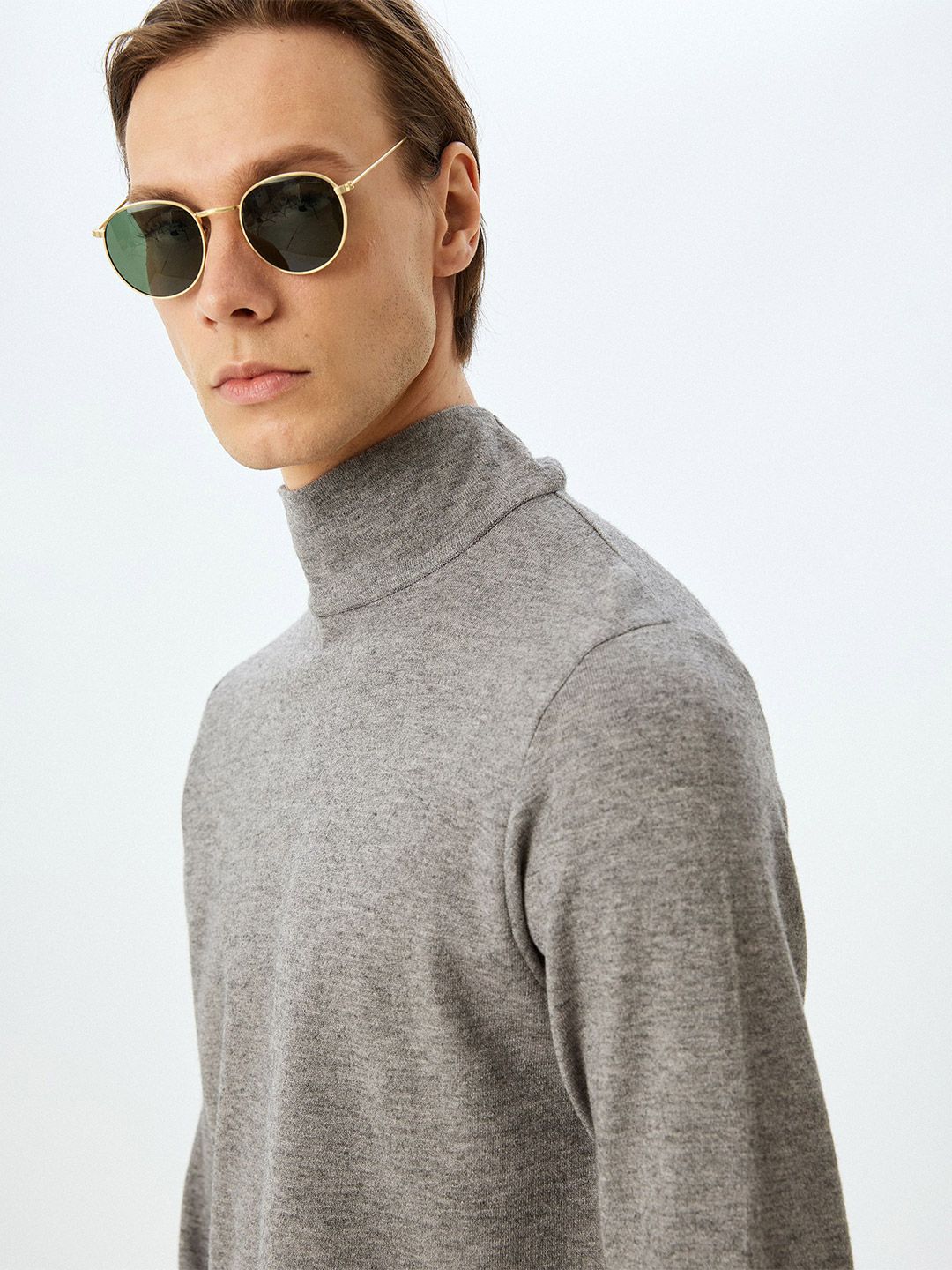 Koton Men Turtle Neck Long Sleeves Pullover Sweaters